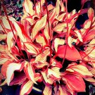 Eye-Catching Hosta Seeds: Red and Gold Stripe Pattern - Stunning Garden Addition