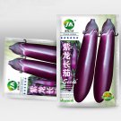 Spring-Summer Eggplant Seeds: Thick-Fleshed, Purple-Red Variety