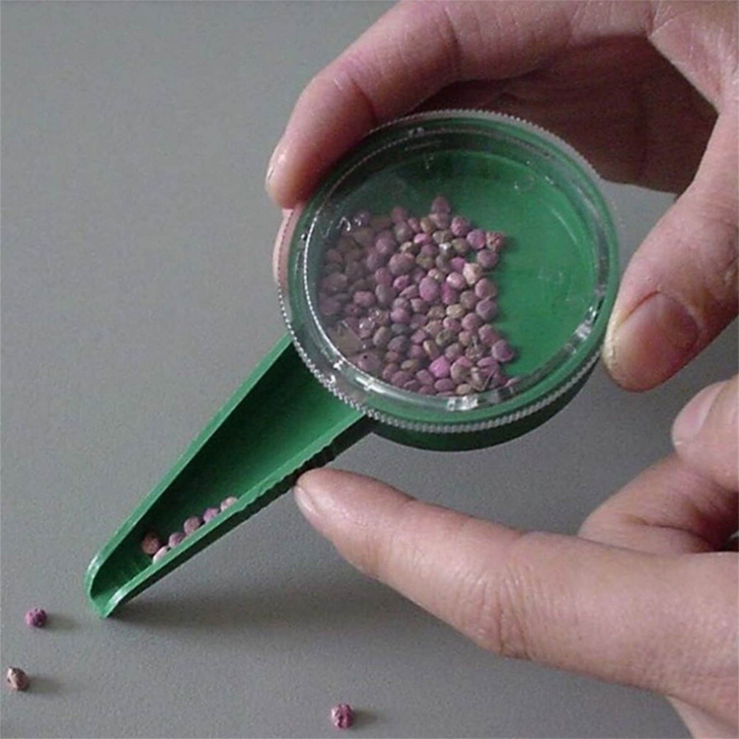 Mini Seed Dispenser Seed Dispenser Dial Adapts To Seeds Of Various Sizes 5 Settings Saves Wasting Se