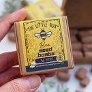 Bee-Friendly UK Wildflower Seed Bombs. The Little Box contains 16 bombs Per Box, UK Native wildflowe