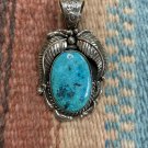Kingman Turquoise Pendant (3477)