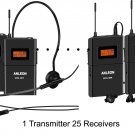 Anleon MTG-100 902-927MHZ Tour Guide Wireless System Church System 25 Receivers