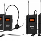 Mtg-100 Wireless System 3-person Tour Group Guide Church 650-680mhz 1 Transmitter and 3 Receivers