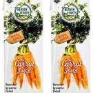 Heaven & Earth, 100% Pure Carrot Juice 25.6oz (2 Pack)