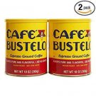 Cafe Bustelo Espresso Ground Coffee, 10 oz Canister, 2 Pack
