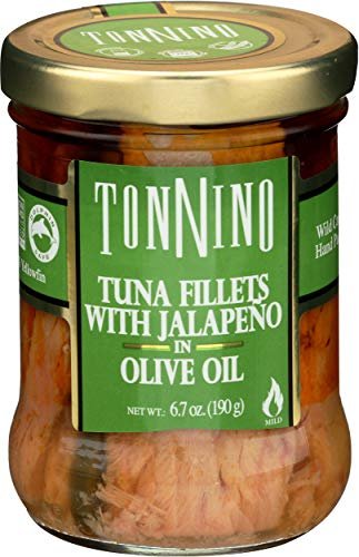Tonnino Tuna Fillets In Olive Oil With Jalapeno Pack Of 6