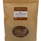 Organic Sprouted Almonds. Great Tasting Natural Almonds, Probiotic, Raw (1 LB)