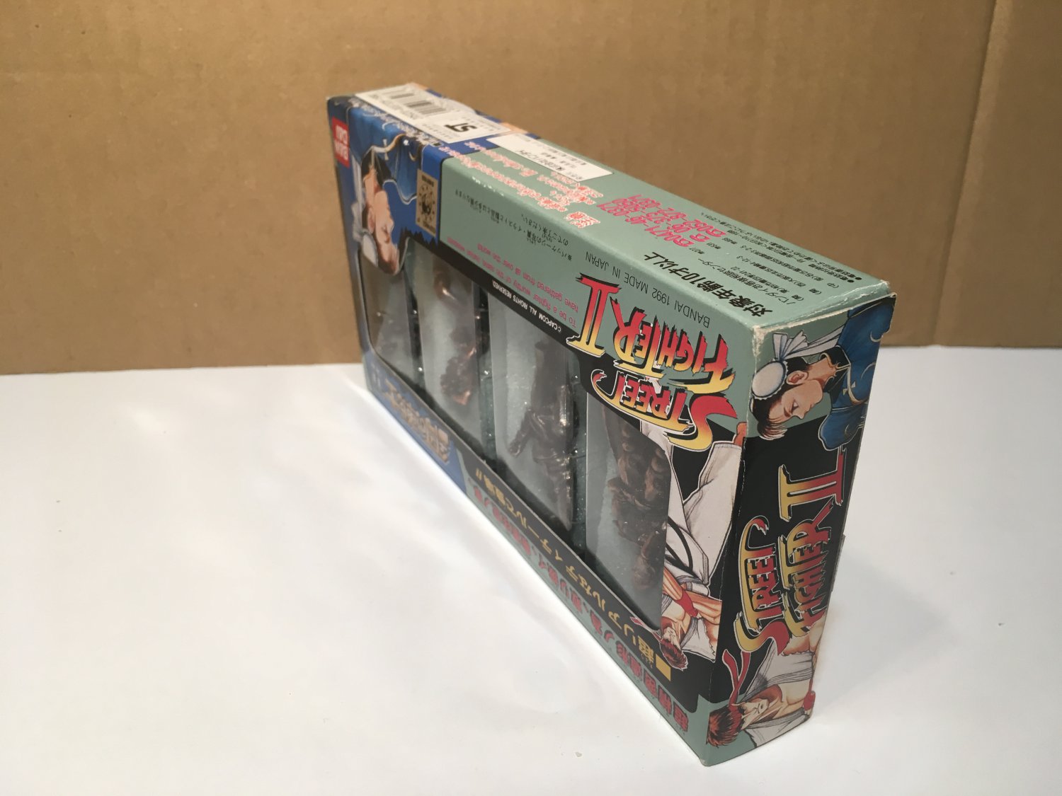 Street Fighter 2 Ii Die Cast Metal Figures Toys Vintage Bandai 1992 