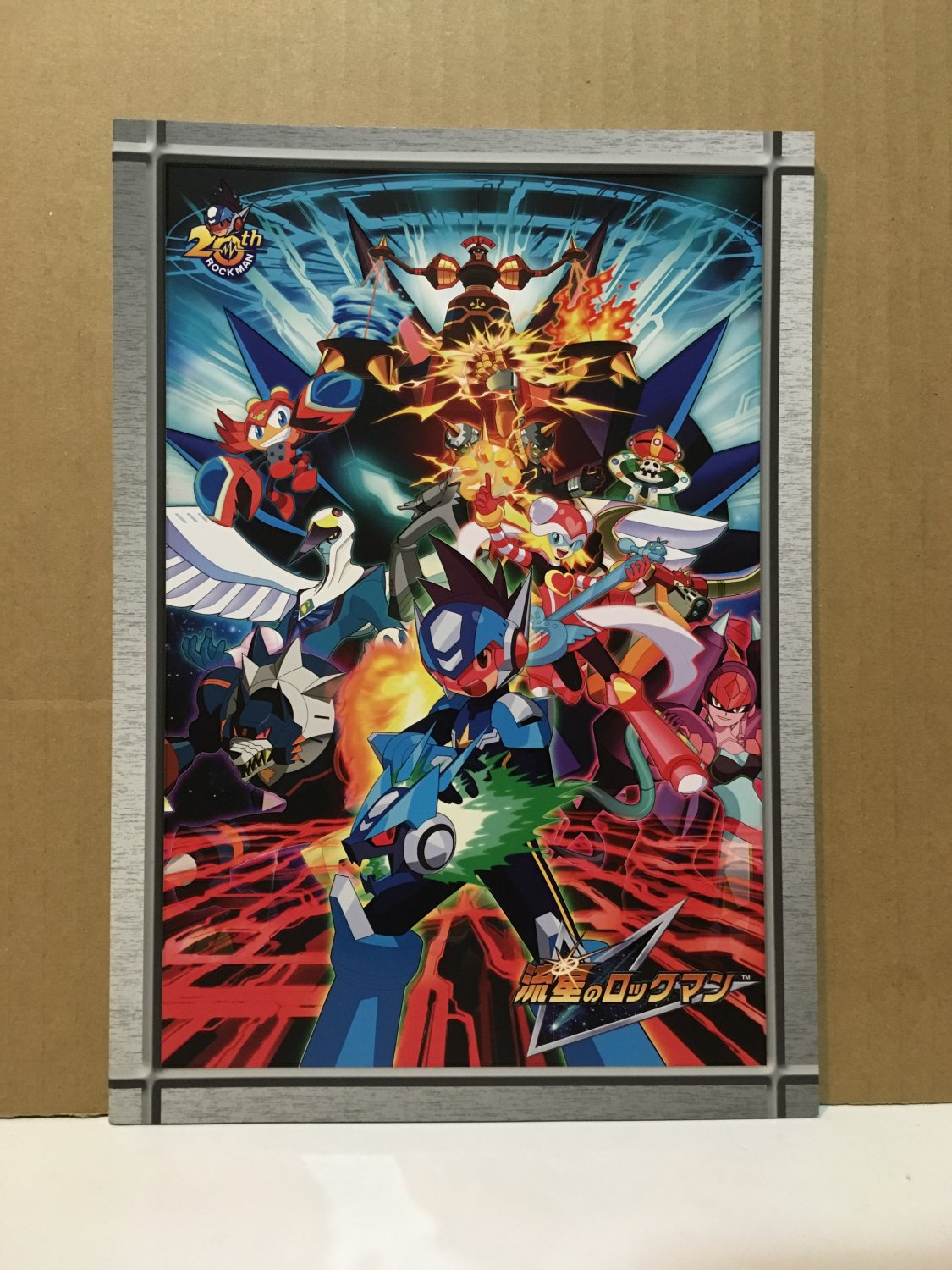 Mega Man Star Force Notebook Not for sale Shooting Star Rockman 20th Anniversary Capcom