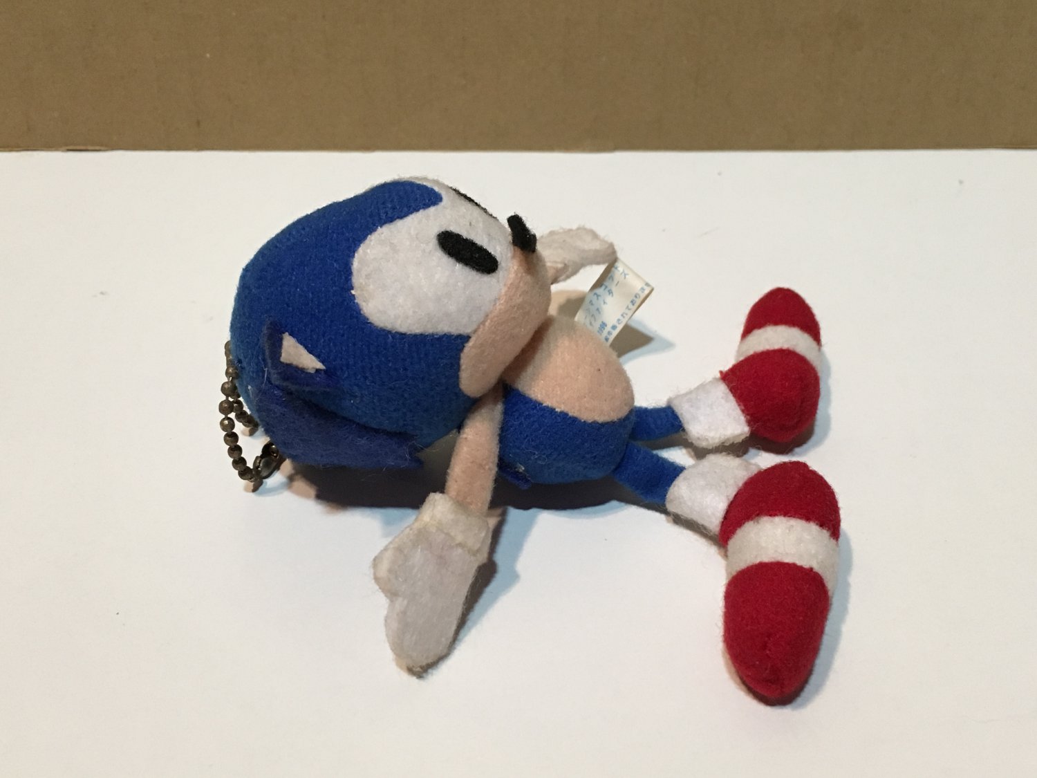 sonic plush keychain