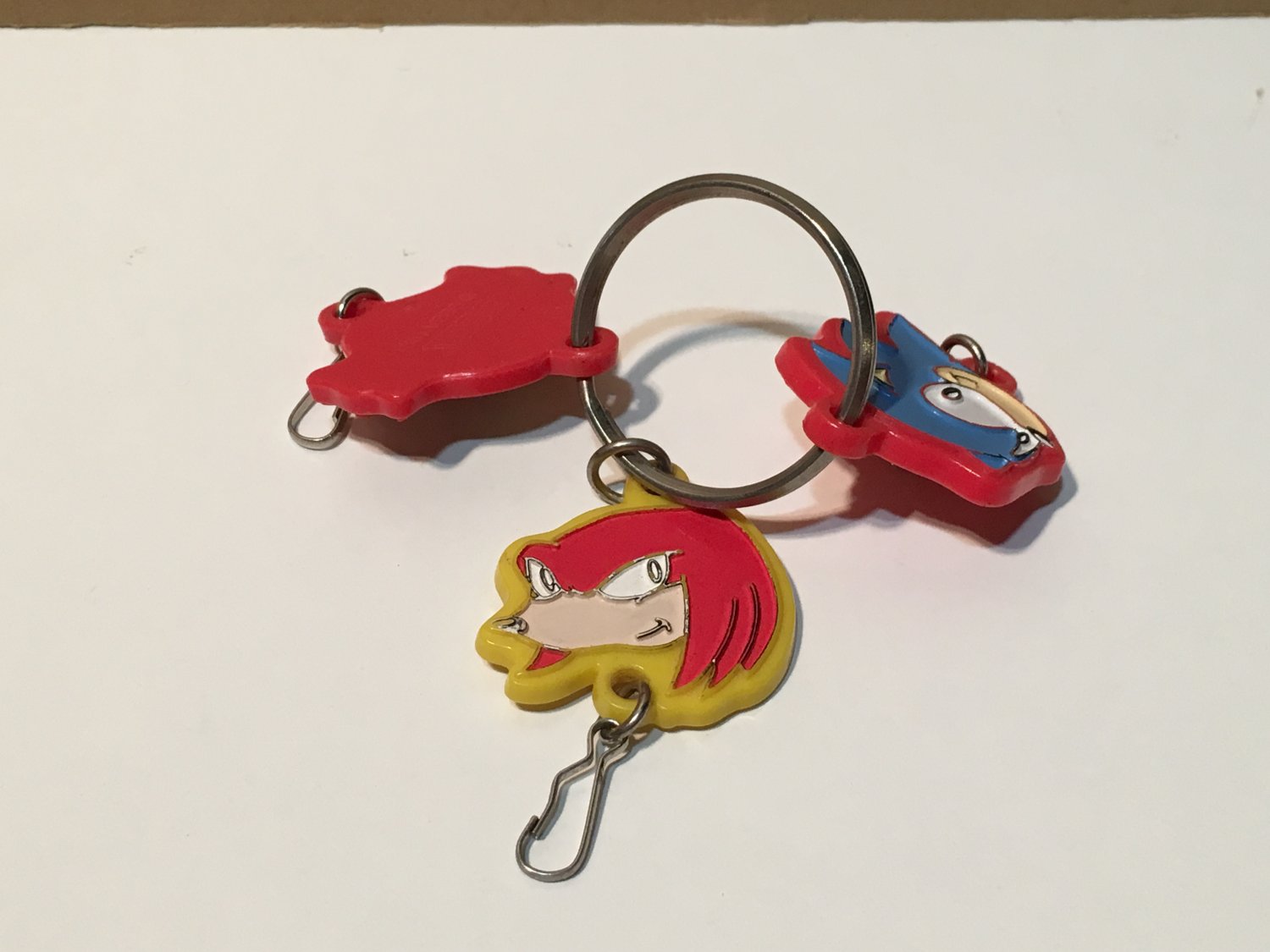 sonic plush keychain