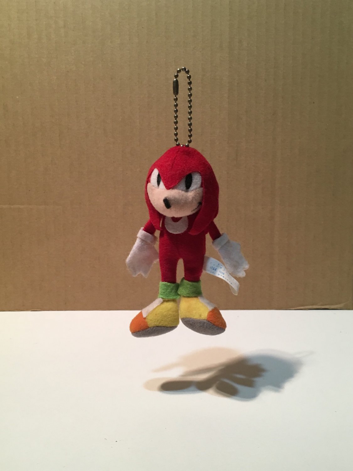 sonic plush keychain