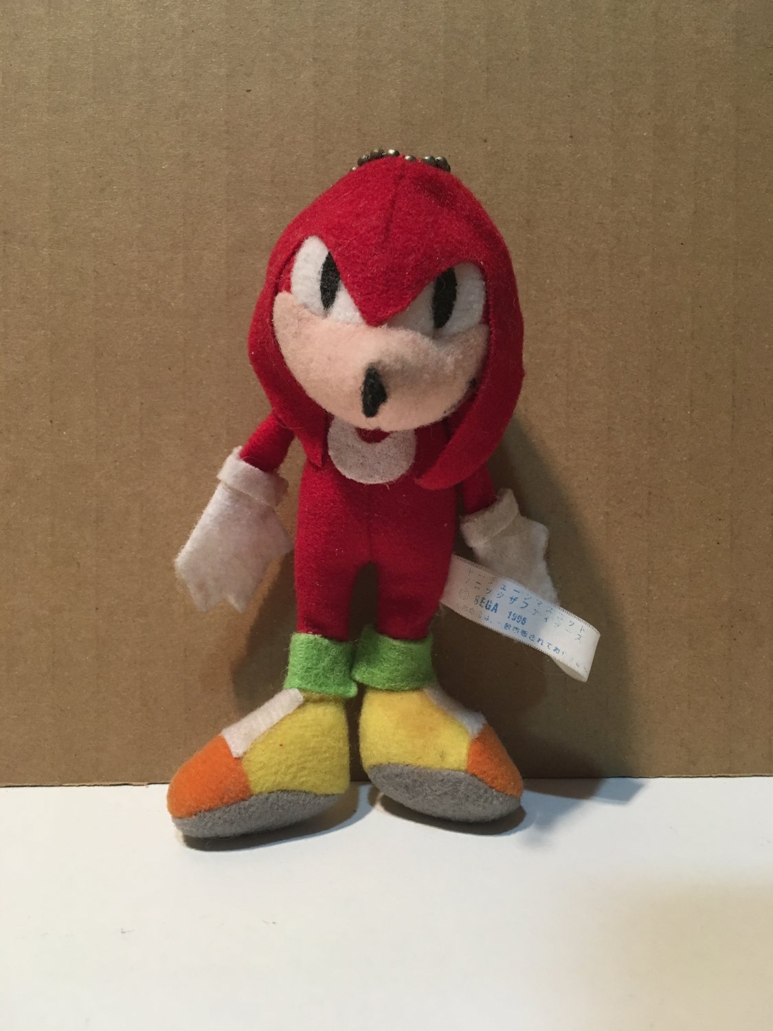 sonic plush keychain