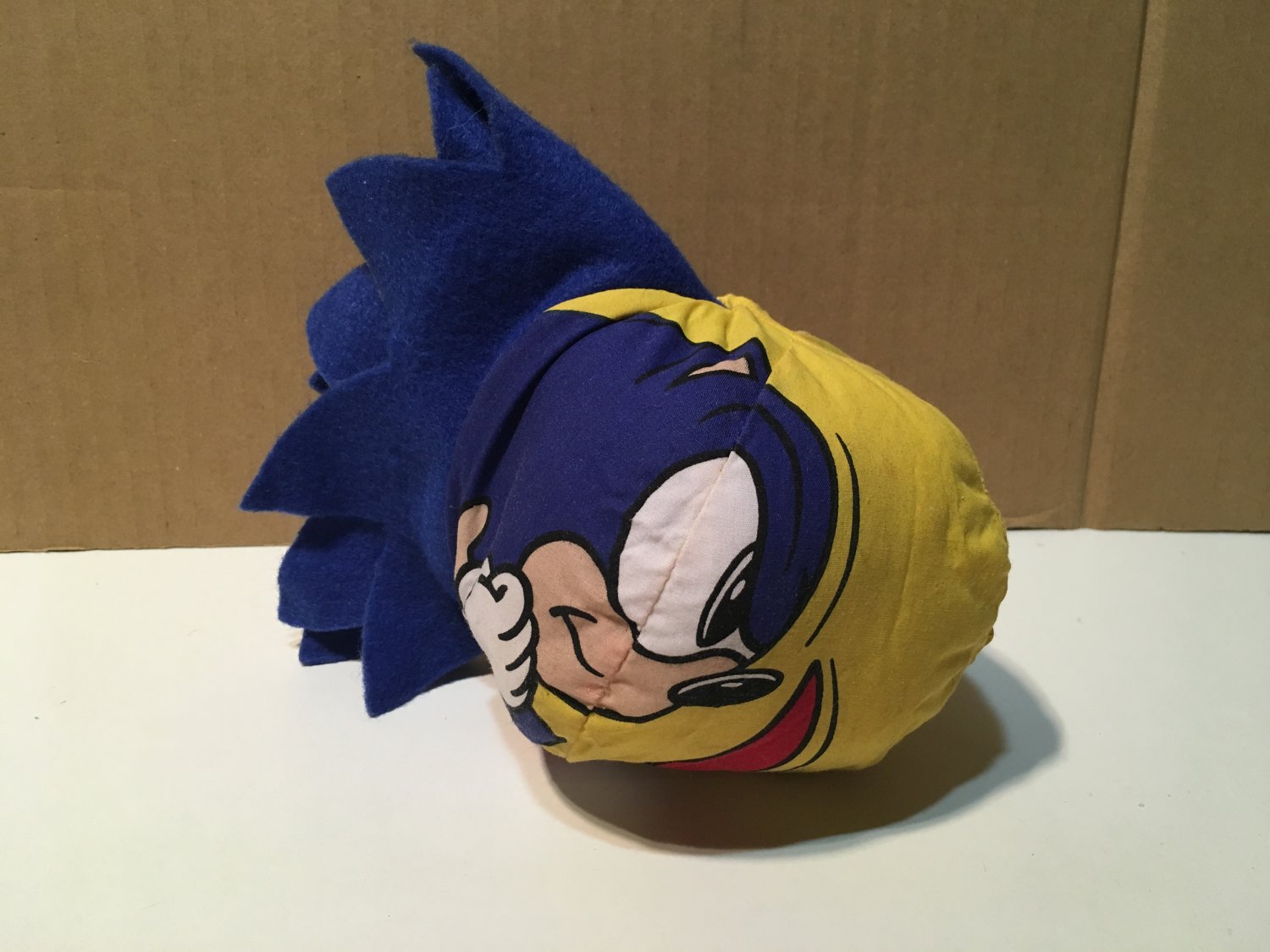 1993 Dakin Sonic The Hedgehog Reversible Plush Ball Vintage Toy Figure