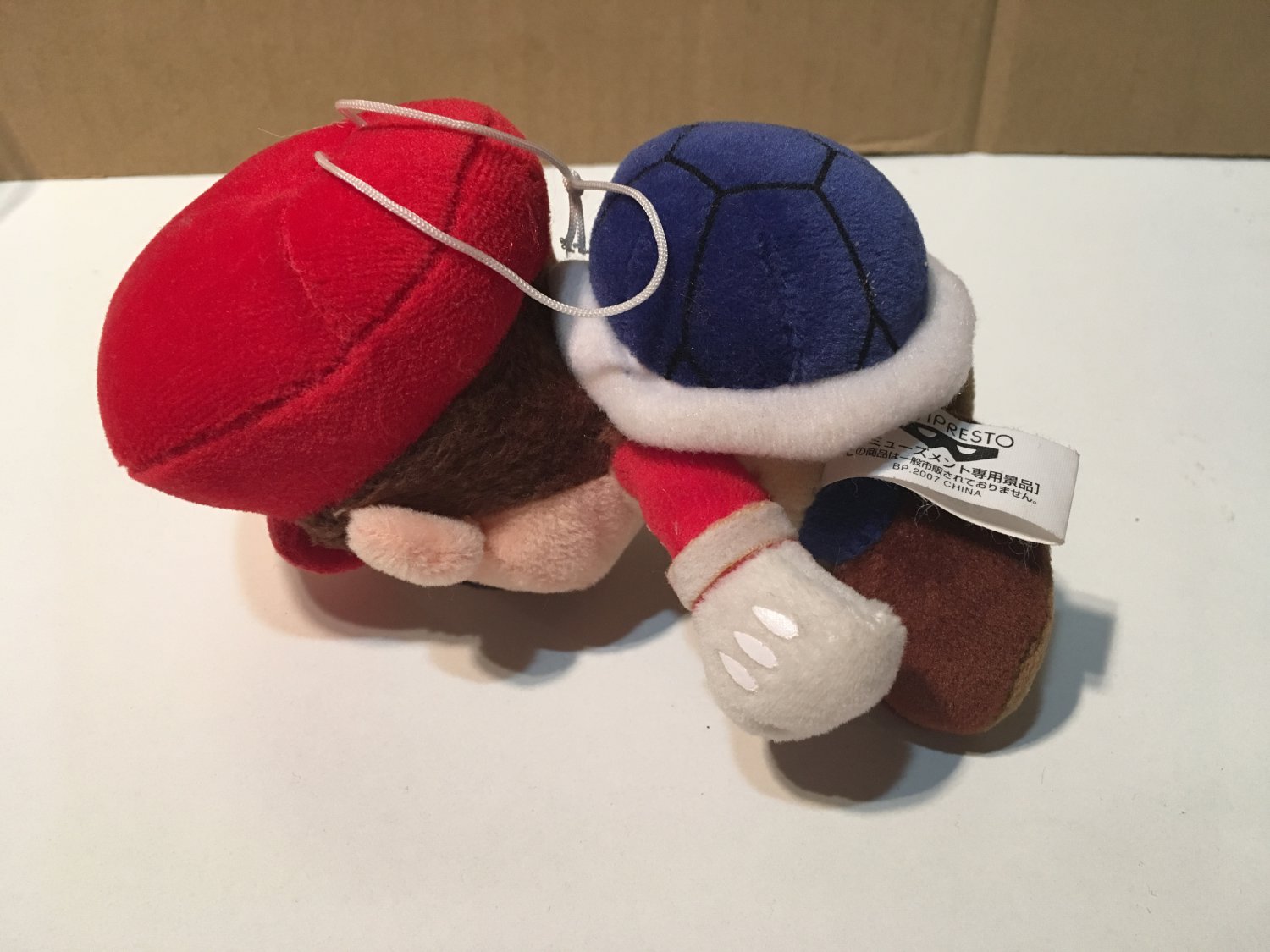 blue shell mario plush