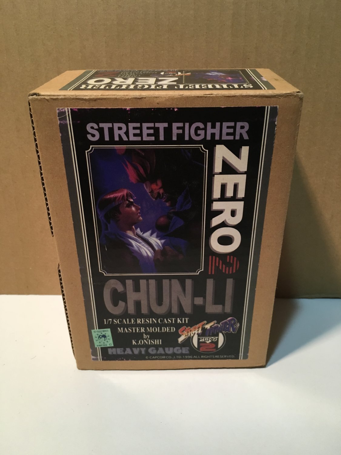 Chun Li Resin Figure Model Garage kit Street Fighter Zero Alpha 2 II