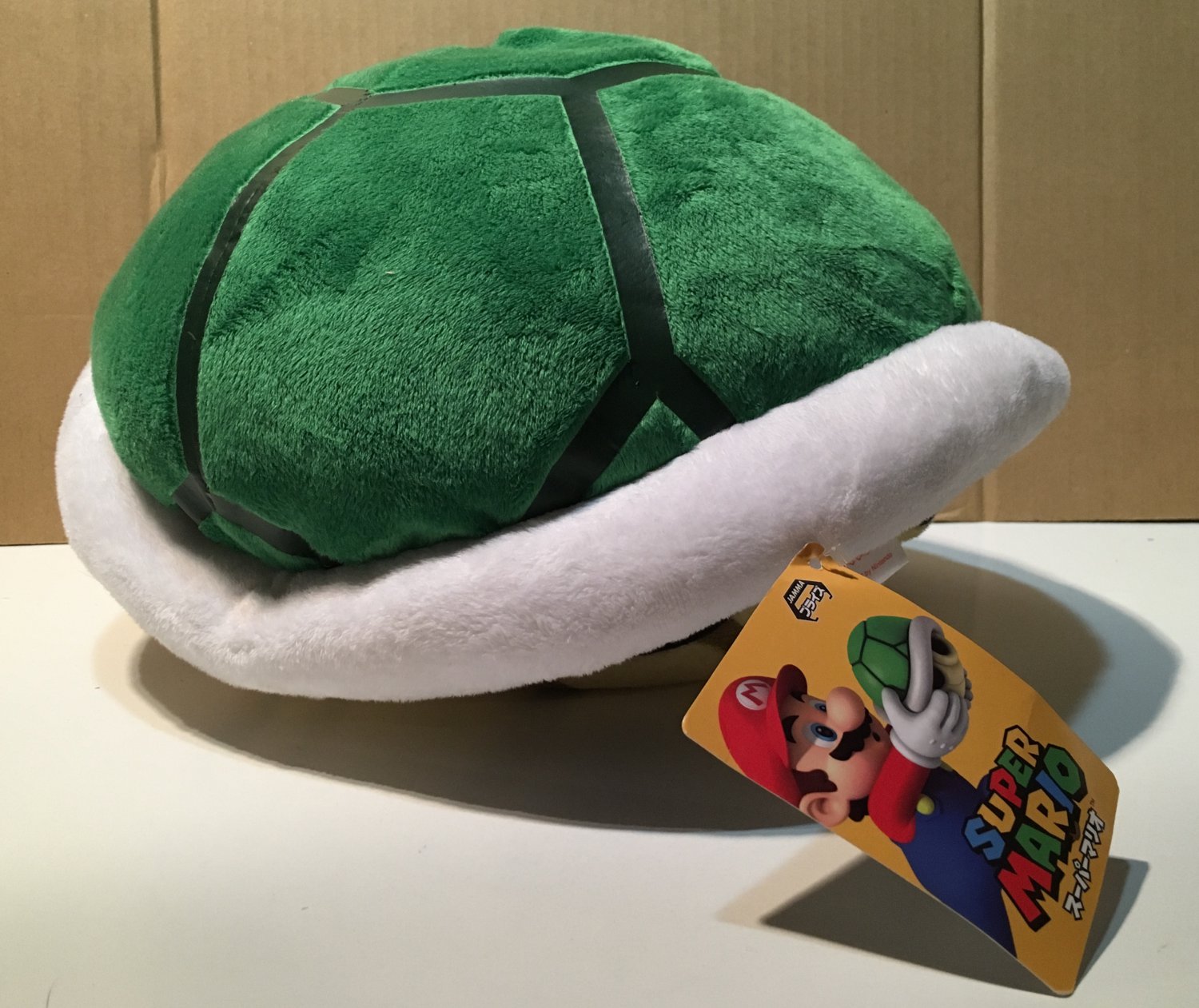 mario kart green shell plush