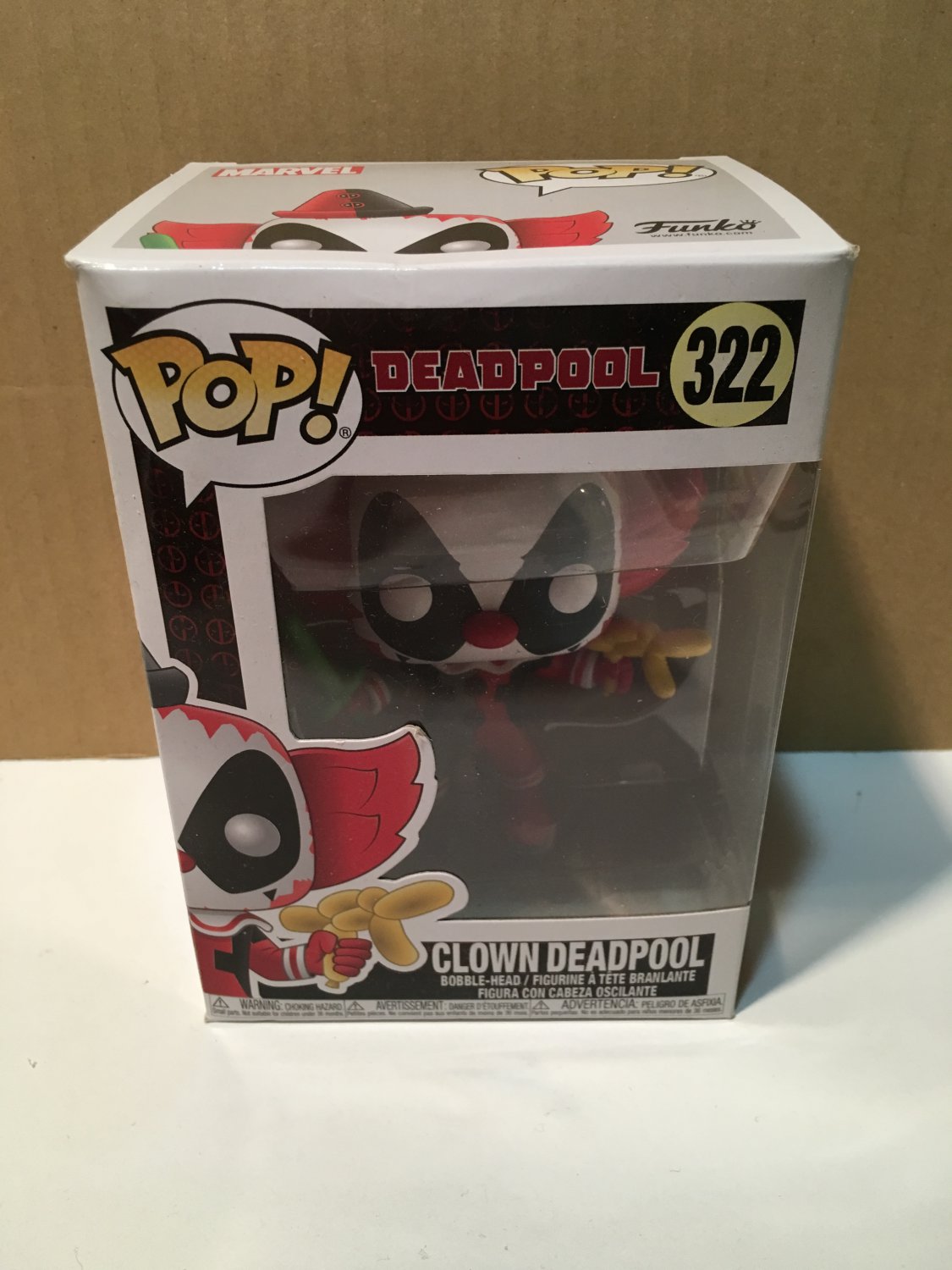 funko pop deadpool clown