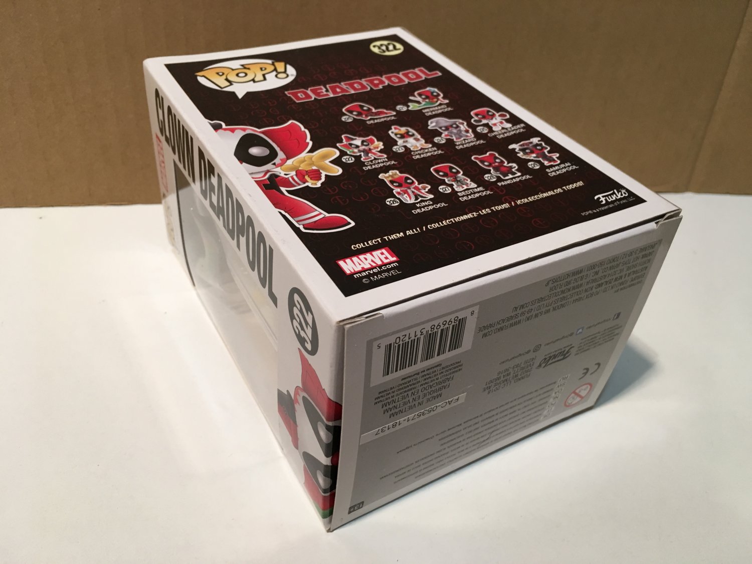 funko pop deadpool clown