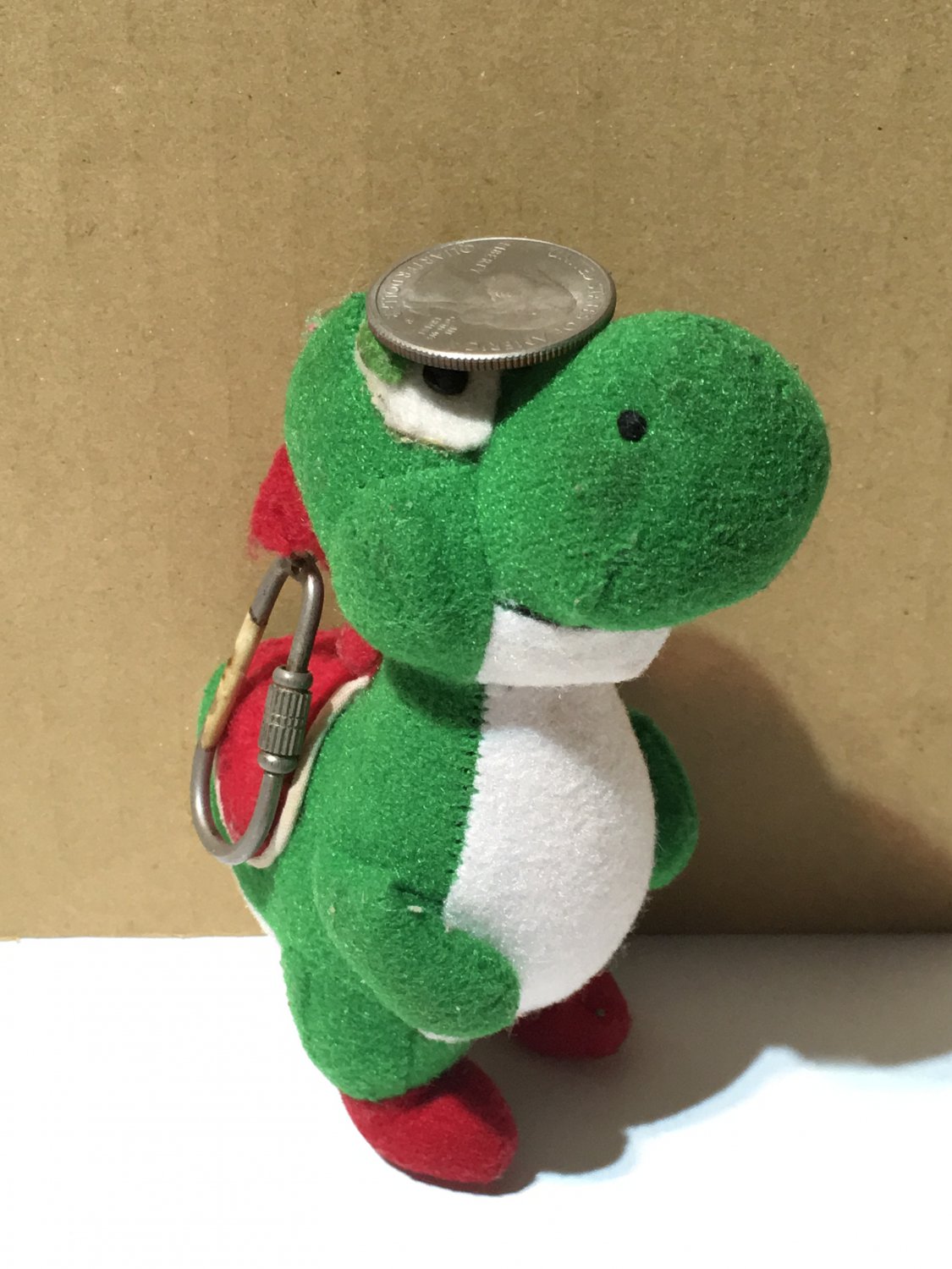 yoshi plush keychain