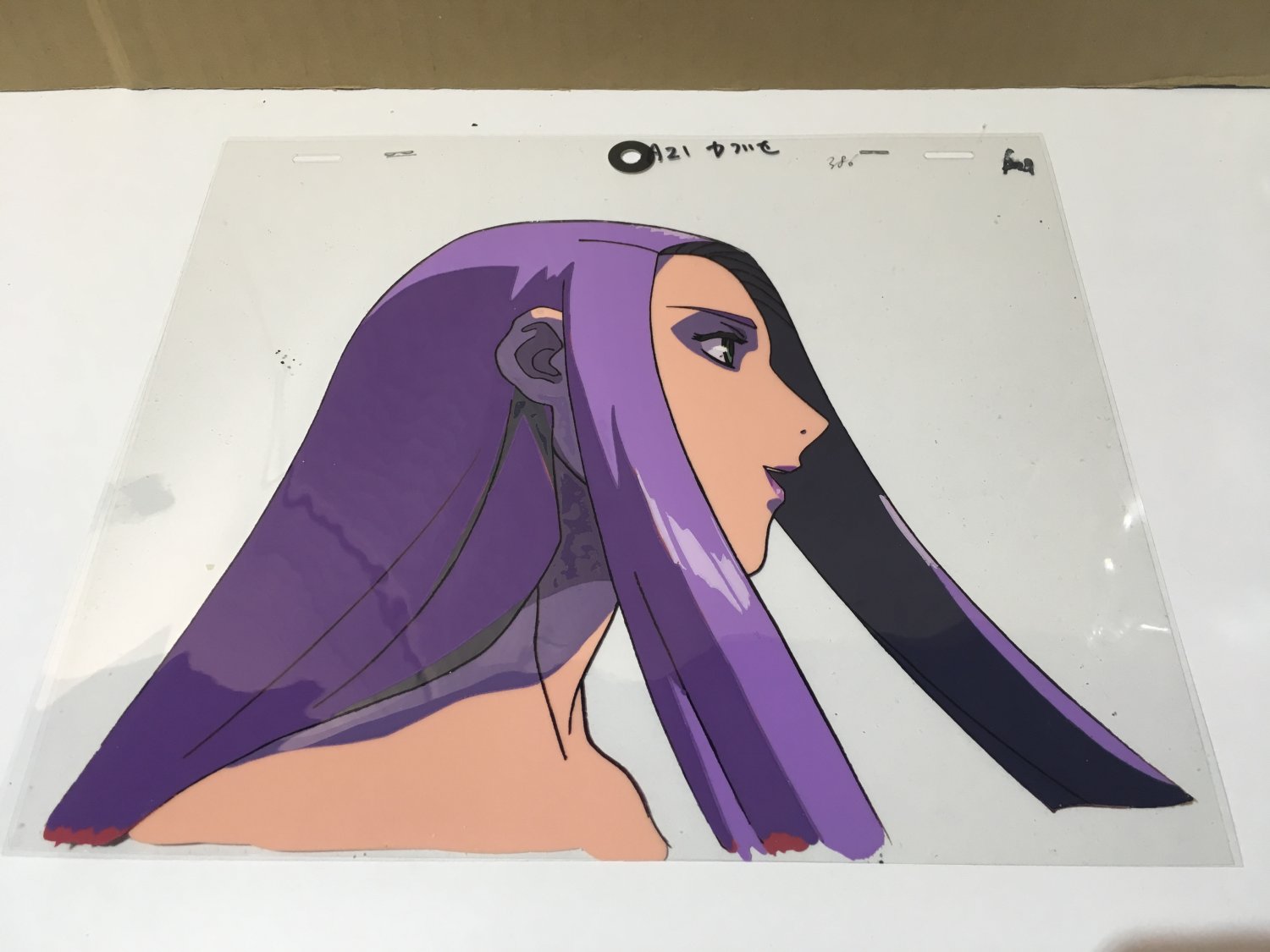 Morrigan Vampire Hunter Darkstalkers Animation Cel W Drawing Douga 