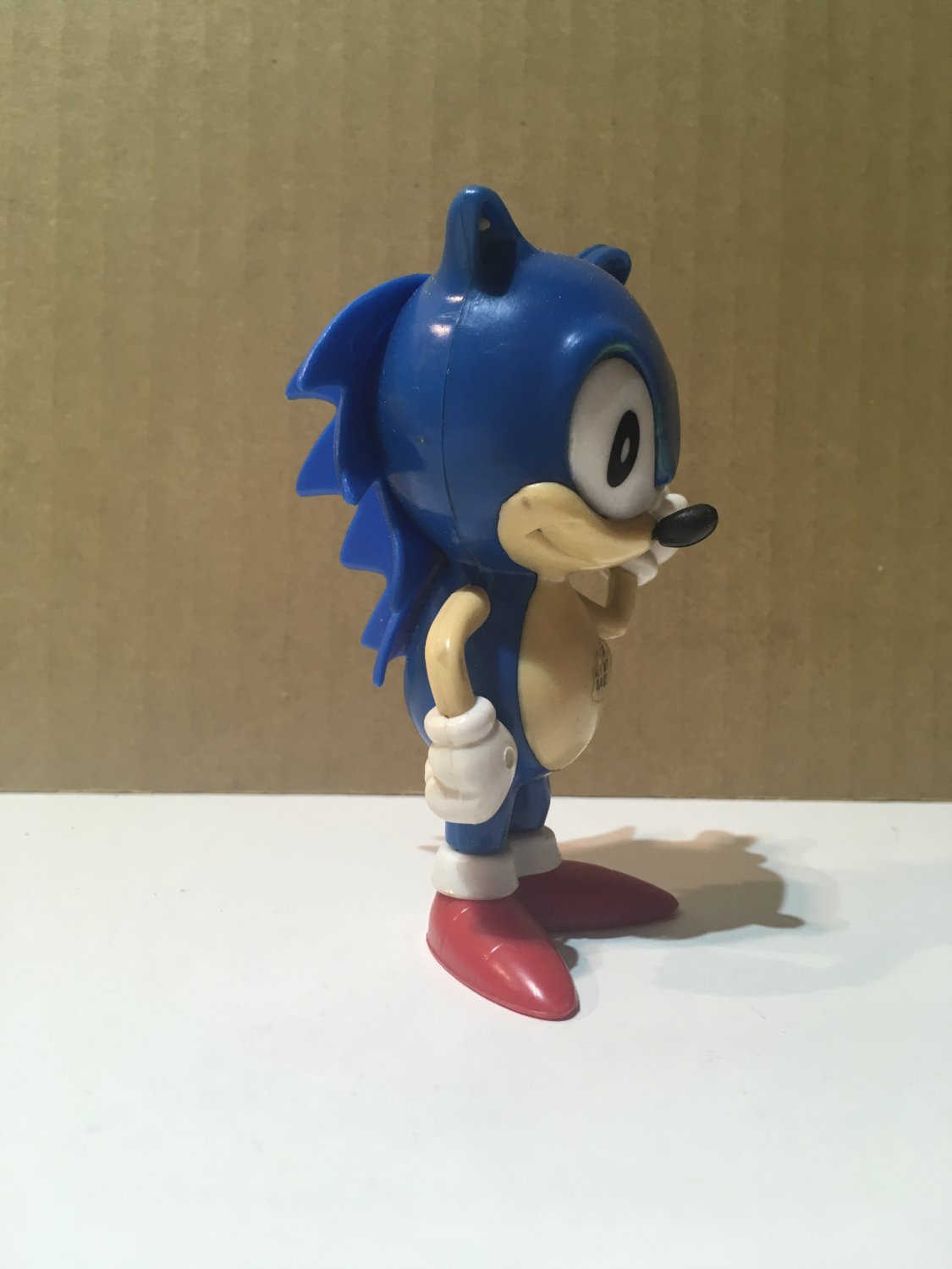 Vintage Sonic the Hedgehog Figure Toy Bubble Gum Container 1993 Sega