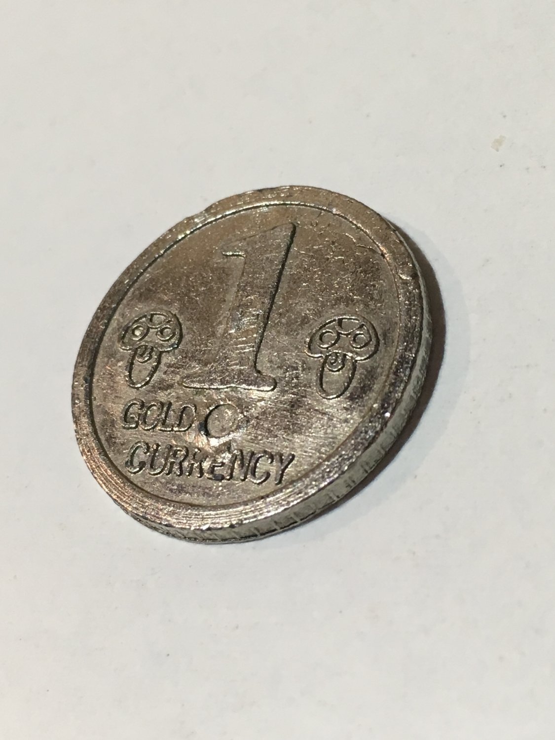 Vintage Super Mario Brothers Arcade Token Collectible Coin Nintendo 1 ...