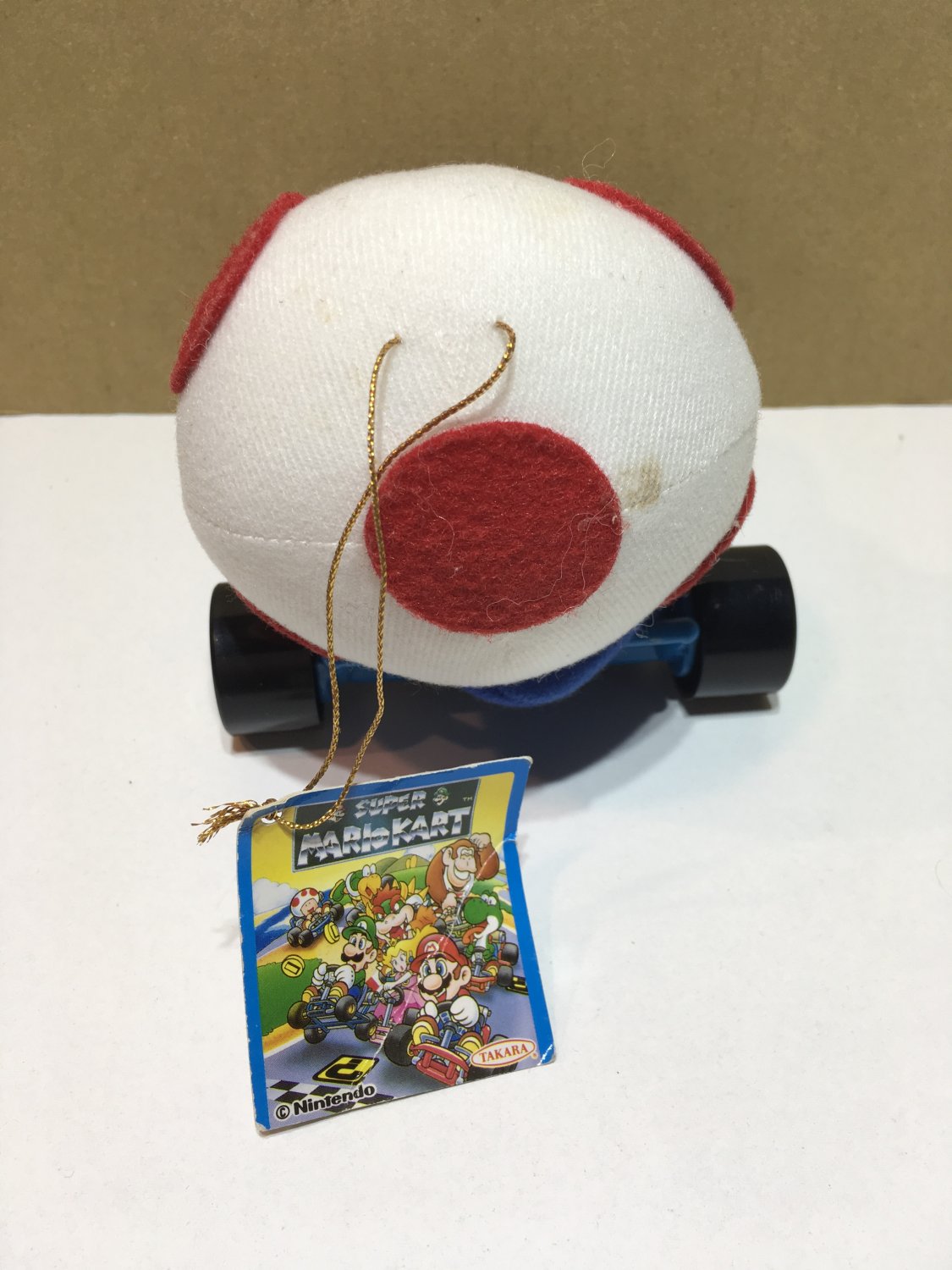 mario kart toad plush