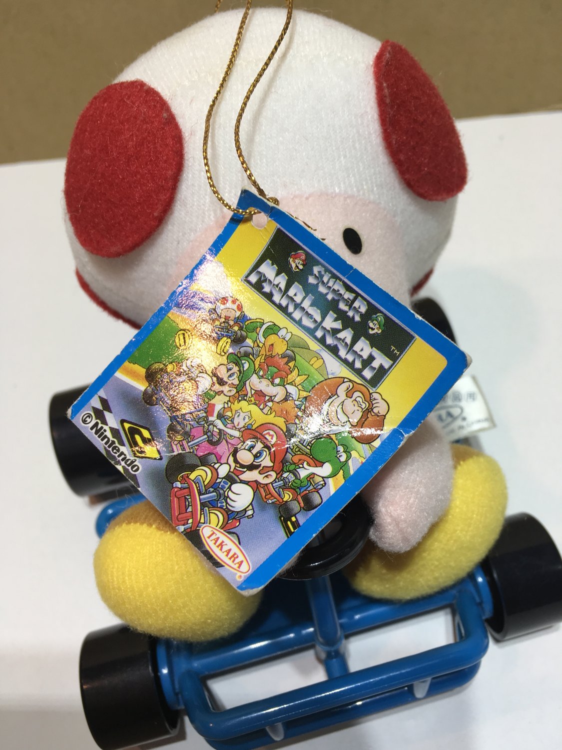 mario kart toad plush