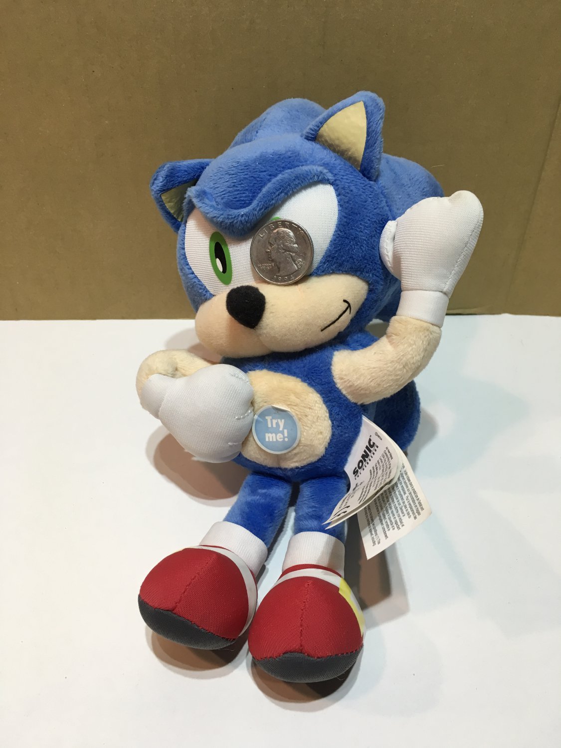 robot sonic plush