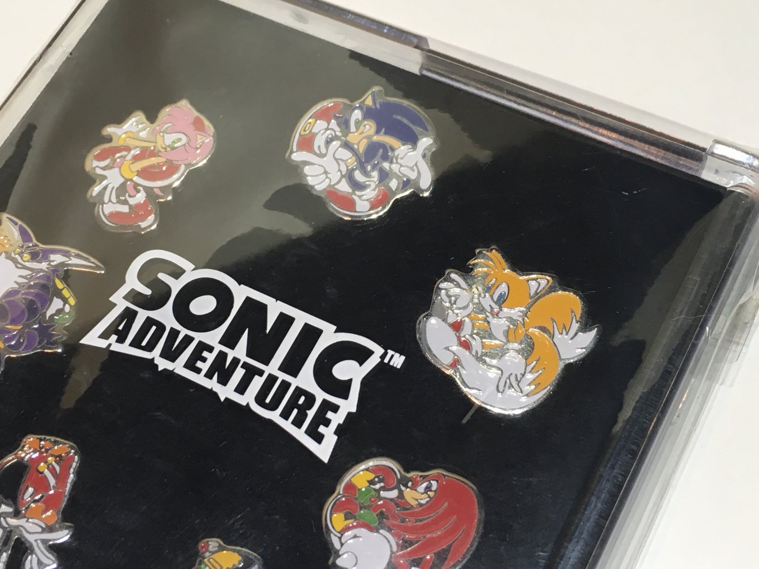 Sonic Adventure Pin Set 1998 Sonic the Hedgehog Badge Sega Amy Eggman ...