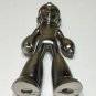 Rockman Mega Man 20th Anniversary Metal Statue Figure Silver Tone Collectible Rare Capcom