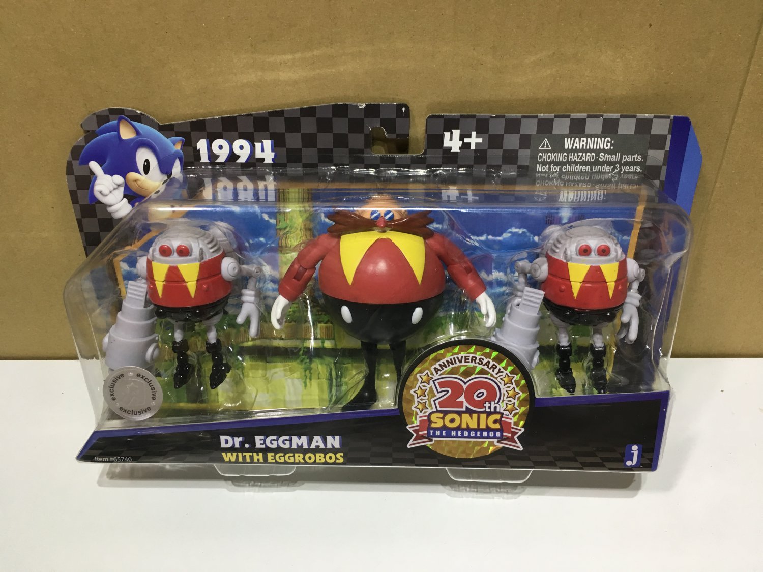 sonic the hedgehog 2.5 in dr eggman action figure