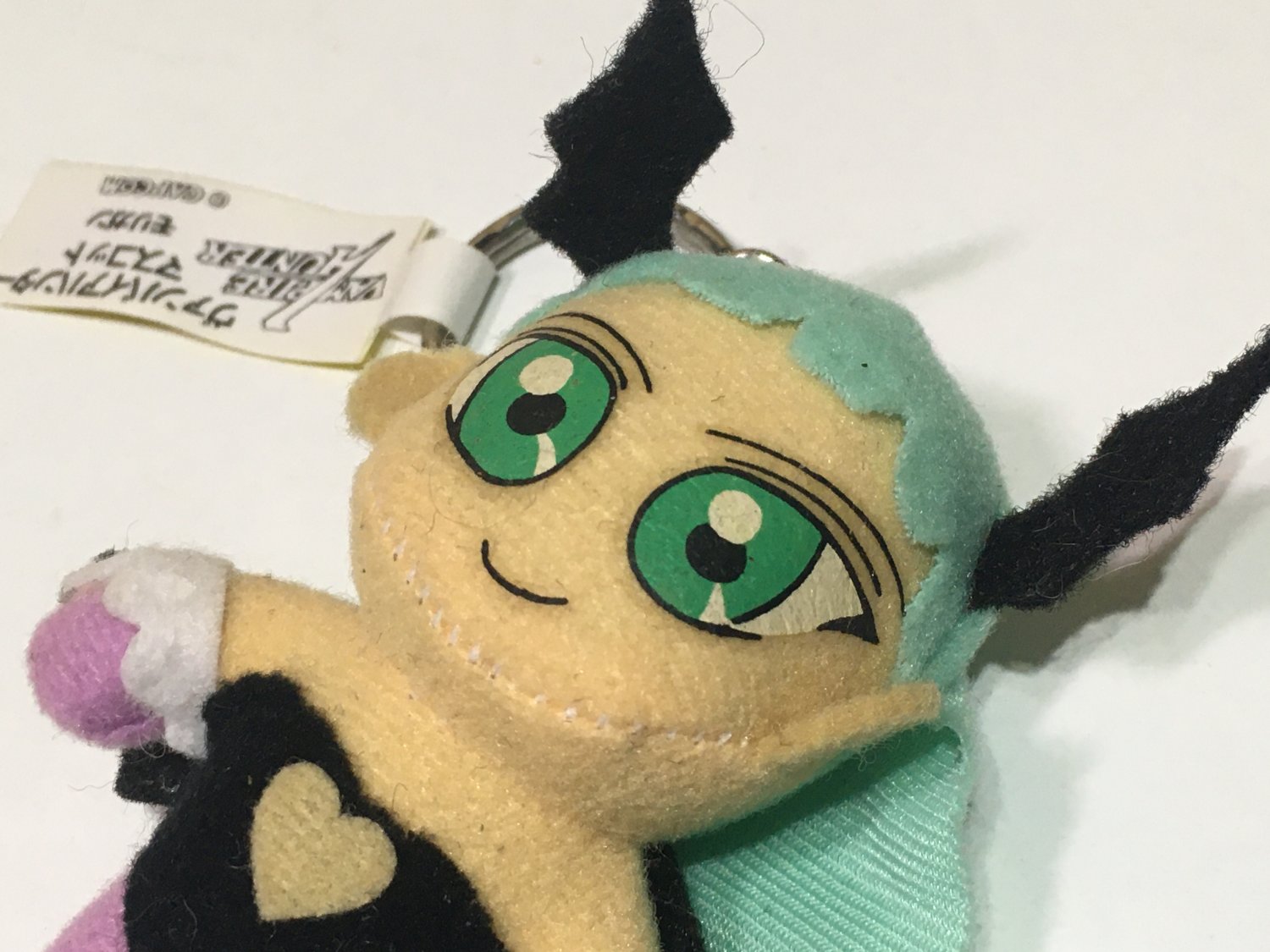 Morrigan Plush Keychain Darkstalkers Vampire Hunter Capcom Vintage