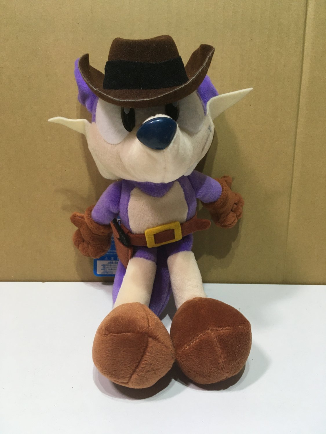 Sonic the Fighters Nack Fang Plush Sonic the Hedgehog 1997 Sega rare vintage ufo catcher Japanese
