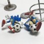 Super Rare Vintage Sonic the Hedgehog Figures Spinner Toy Soccer Football Sega