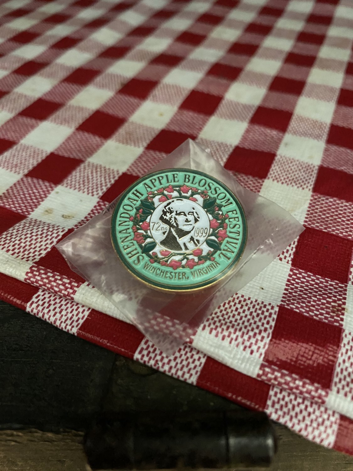 72nd Apple Blossom Pin