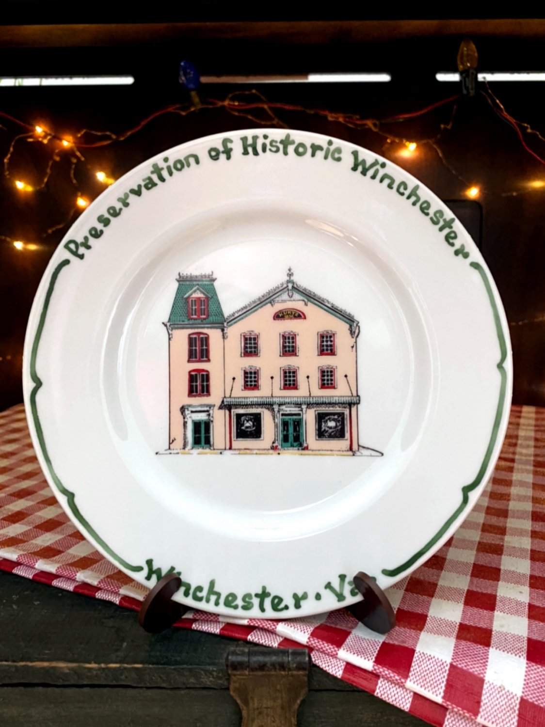 Kurtz Building Decorative Plate