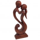 beautiful handmade wood art for display at home, model : True Love