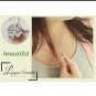Crystal clover necklace