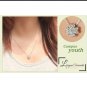 Crystal clover necklace