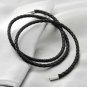 Twist leather bracelet