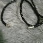 Twist leather bracelet