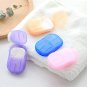 Portable Soap Sheets/Strips For Washing Hands (4 Packs /20 Sheets Each Pack)