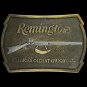 Remington Rifle Firearm Arms Gun Hunter Hunting 1980s Vintage Belt Buckle