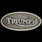 Triumph Motorcycle Norton Biker Rider UK Collectible 1970s Vintage Belt Buckle