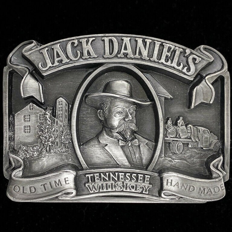 Jack Daniels Tennessee Whiskey Booze Lynchburg New 80s NOS Vintage Belt