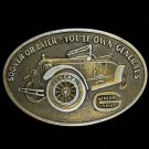 General Tire Co Shop Garage Repair Man Cave Mechanic Wrencher Vtg Belt Buckle