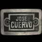 Vtg Jose Cuervo Tequila Booze Liquor Drinker Gift Bartender Belt Buckle