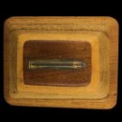 Vtg 80s Bullet Round Shell Casing Ammo Handmade Gun Pistol Art Belt Buckle